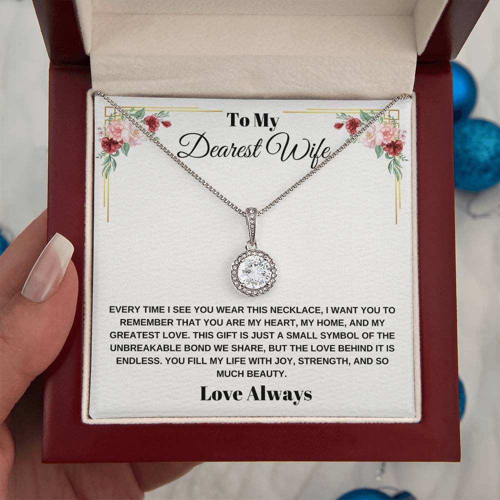 Eternal Hope Necklace: A Timeless Gift for My Dearest Wife - Loulou Boutique