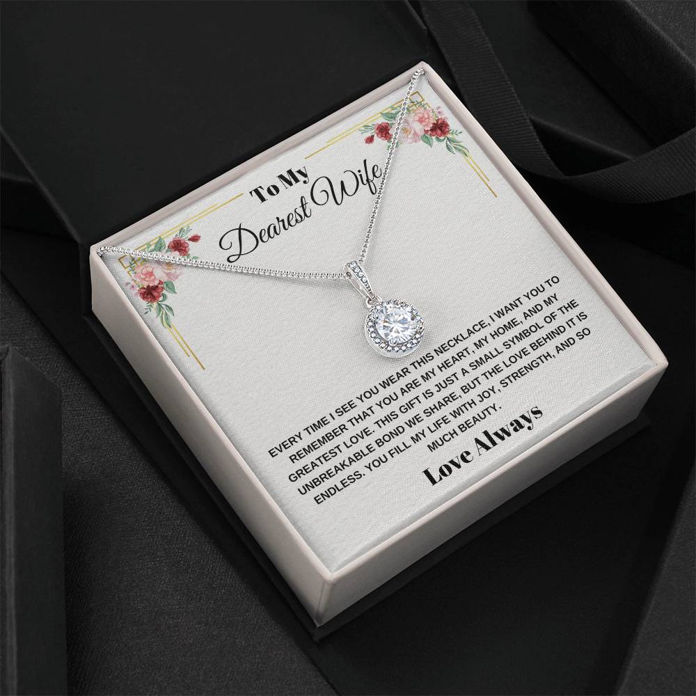 Eternal Hope Necklace: A Timeless Gift for My Dearest Wife - Loulou Boutique