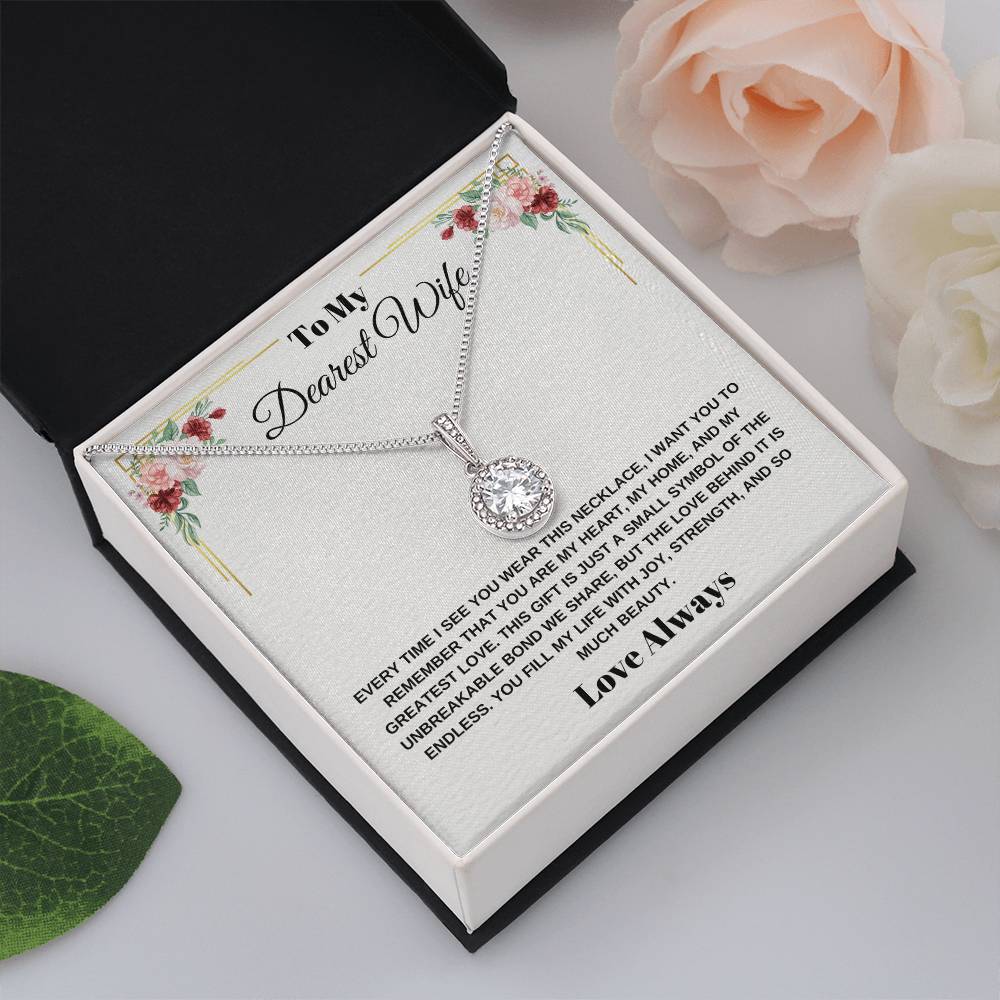 Eternal Hope Necklace: A Timeless Gift for My Dearest Wife - Loulou Boutique