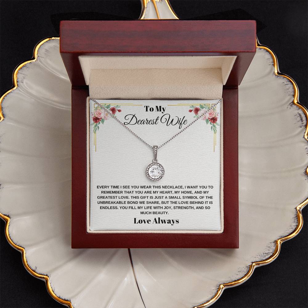 Eternal Hope Necklace: A Timeless Gift for My Dearest Wife - Loulou Boutique