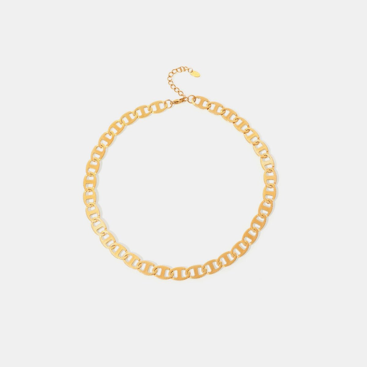 18K Gold - Plated Stainless Steel Chain Necklace - Loulou Boutique