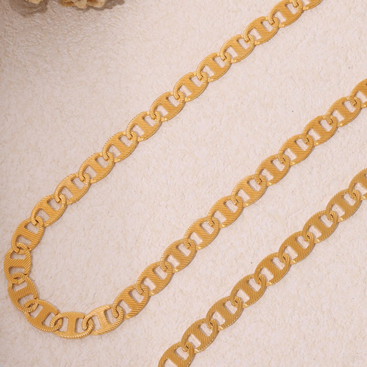 18K Gold - Plated Stainless Steel Chain Necklace - Loulou Boutique