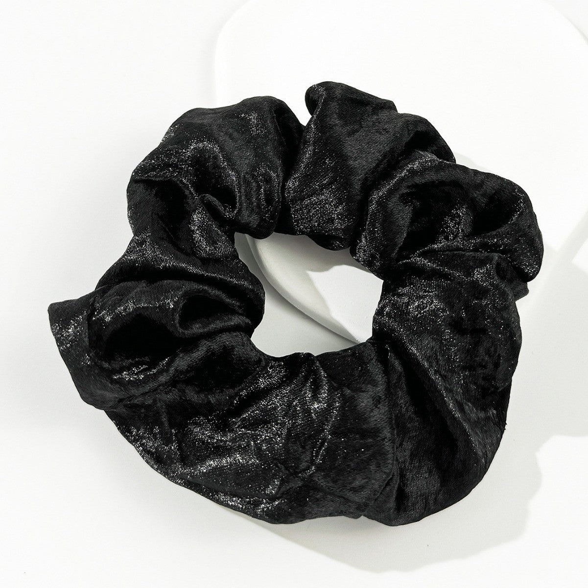 3 - Piece Polyester Elastic Hair Scrunchy - Loulou Boutique