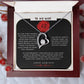 To My Wife - Endless Elegance: Personalized Forever Love Necklace