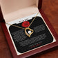 To My Wife - Endless Elegance: Personalized Forever Love Necklace