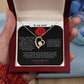 To My Wife - Endless Elegance: Personalized Forever Love Necklace