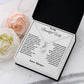 Radiant Love: Alluring Beauty Necklace for My Beautiful Wife
