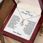 Radiant Love: Alluring Beauty Necklace for My Beautiful Wife