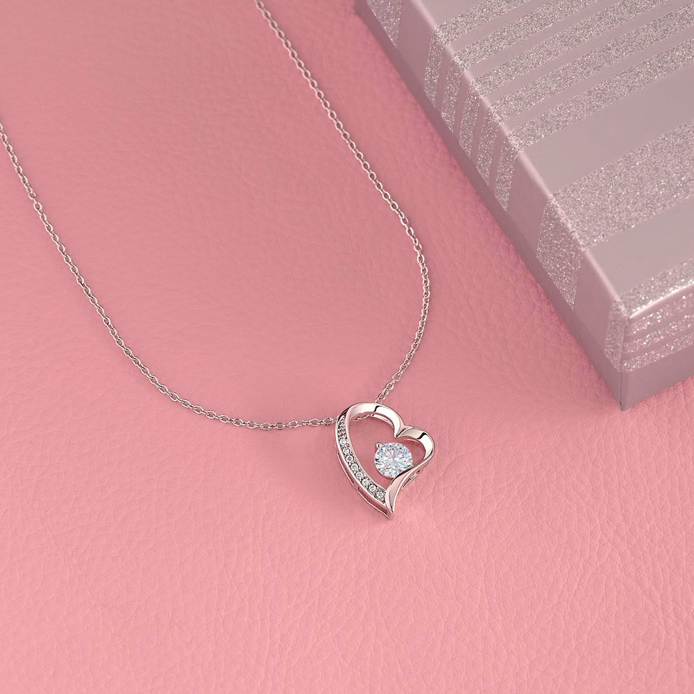 To My Wife - Endless Elegance: Personalized Forever Love Necklace