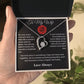 To My Wife - Endless Elegance: Personalized Forever Love Necklace Select your style