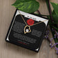 To My Wife - Endless Elegance: Personalized Forever Love Necklace