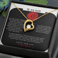 To My Wife - Endless Elegance: Personalized Forever Love Necklace