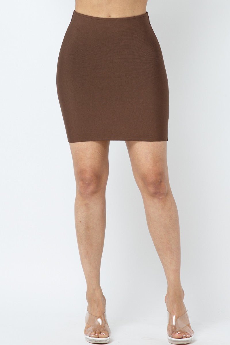 Bandage Mini Skirt - Loulou Boutique