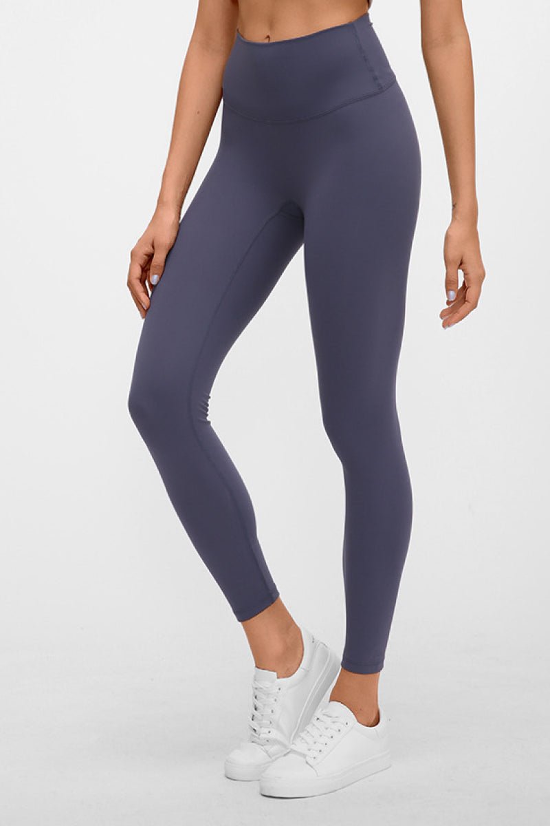 Basic Full Length Active Leggings - Loulou Boutique