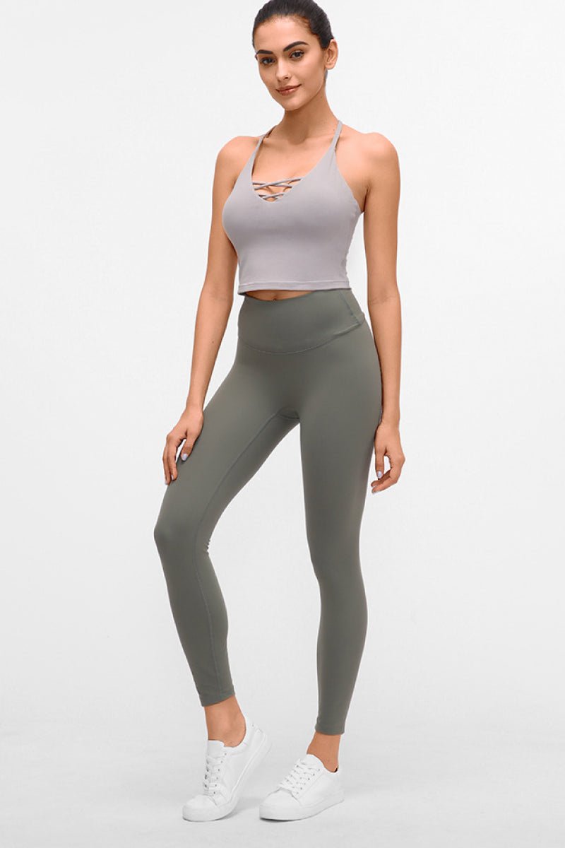 Basic Full Length Active Leggings - Loulou Boutique