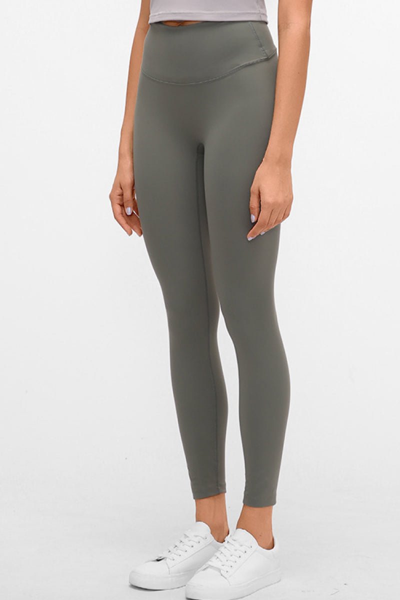 Basic Full Length Active Leggings - Loulou Boutique