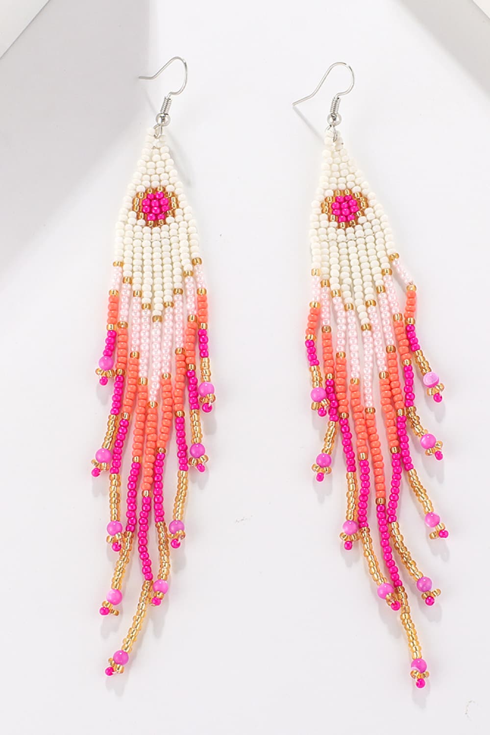 Beaded Dangle Earrings - Loulou Boutique