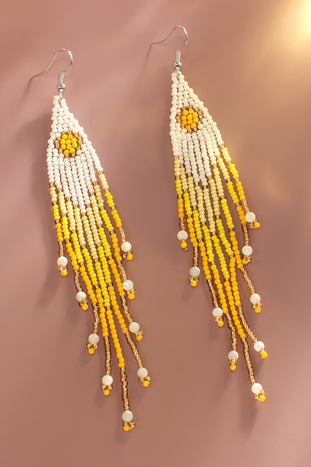 Beaded Dangle Earrings - Loulou Boutique