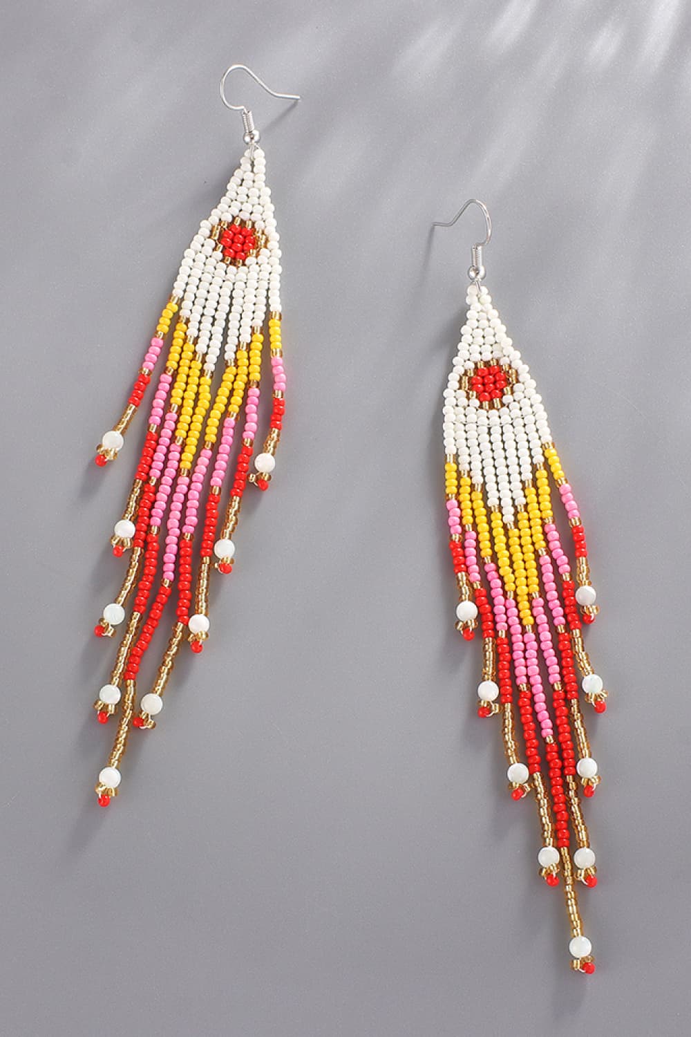 Beaded Dangle Earrings - Loulou Boutique