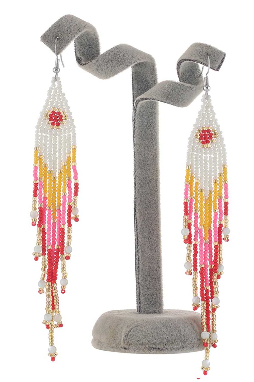 Beaded Dangle Earrings - Loulou Boutique