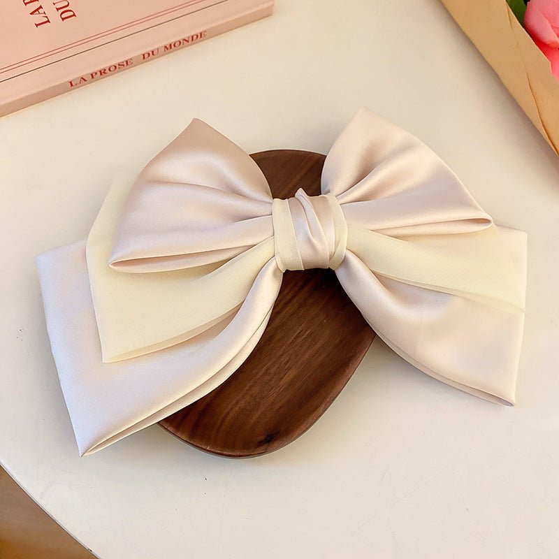 Bow Cloth Hair Clip - Loulou Boutique