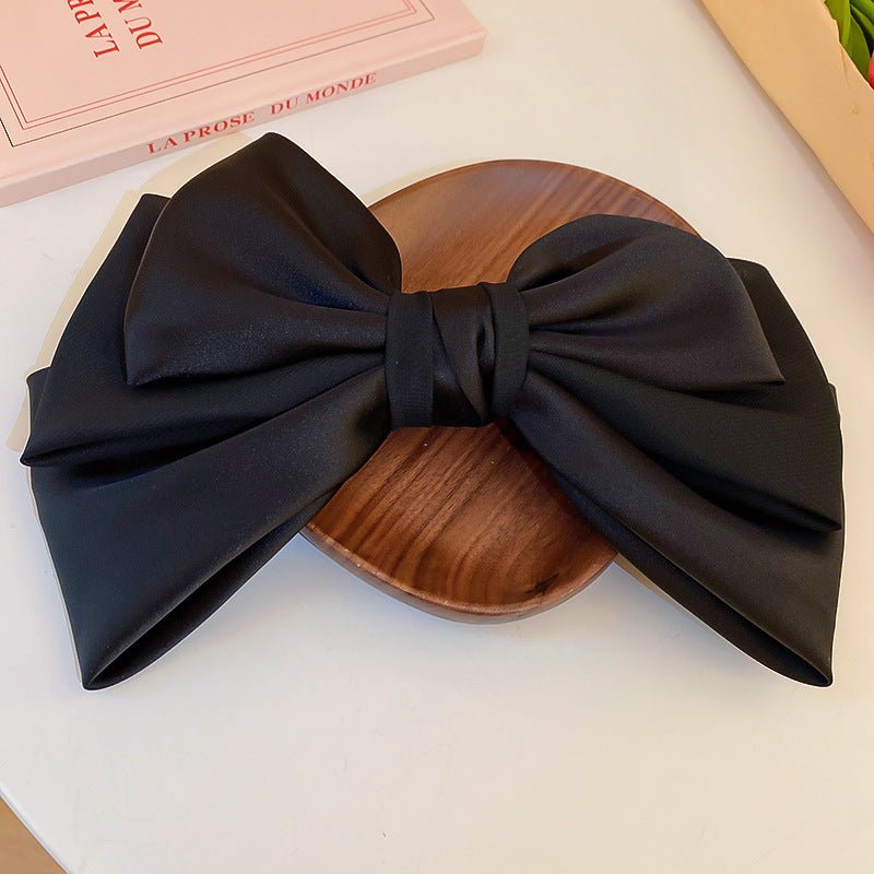 Bow Cloth Hair Clip - Loulou Boutique