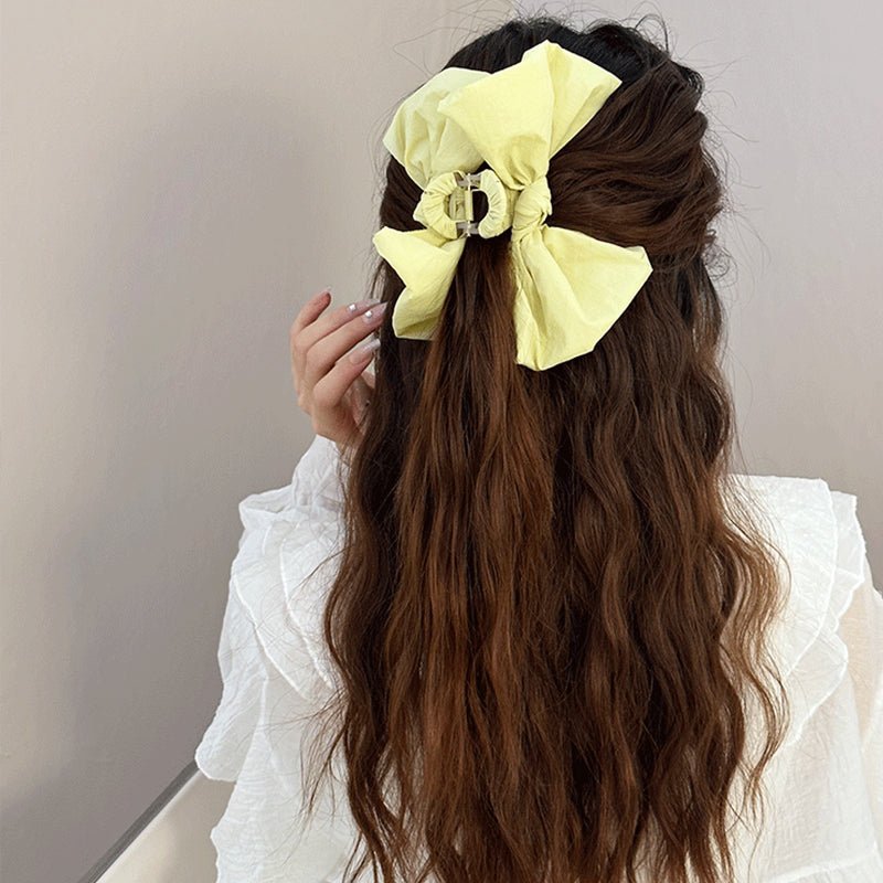 Bow Hair Claw Clip - Loulou Boutique