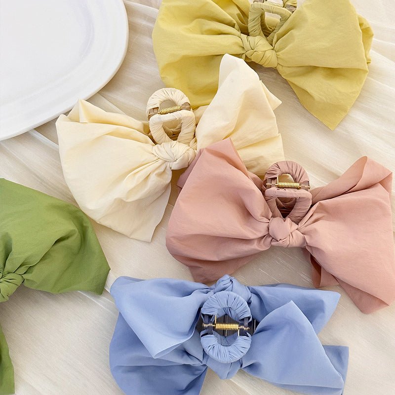 Bow Hair Claw Clip - Loulou Boutique