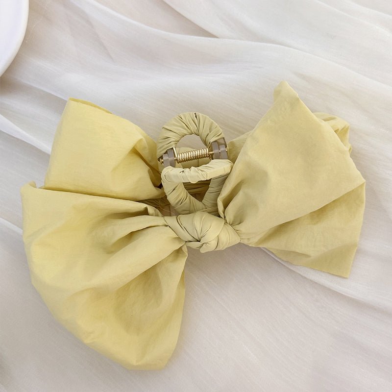 Bow Hair Claw Clip - Loulou Boutique