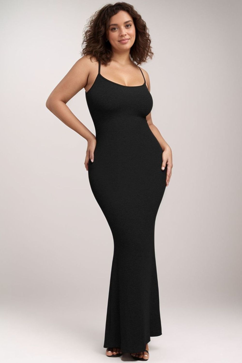 Built - In Shapewear Sleeveless Maxi Dress - Loulou Boutique