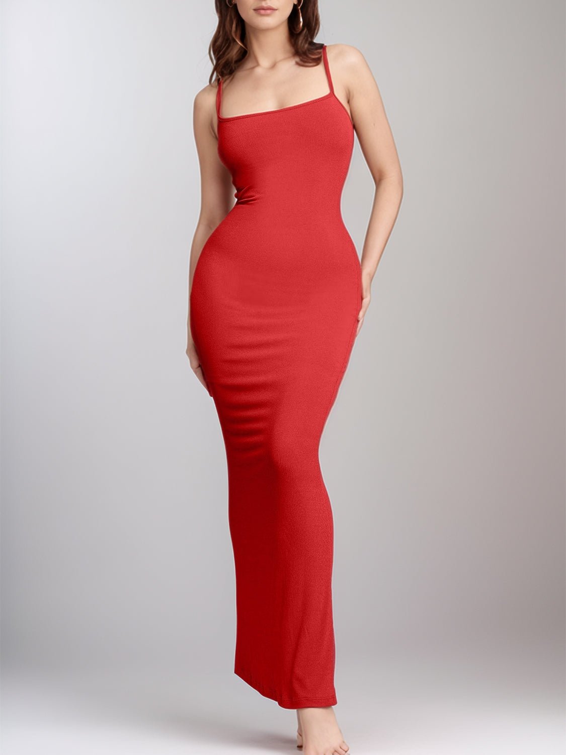 Built - In Shapewear Sleeveless Maxi Dress - Loulou Boutique