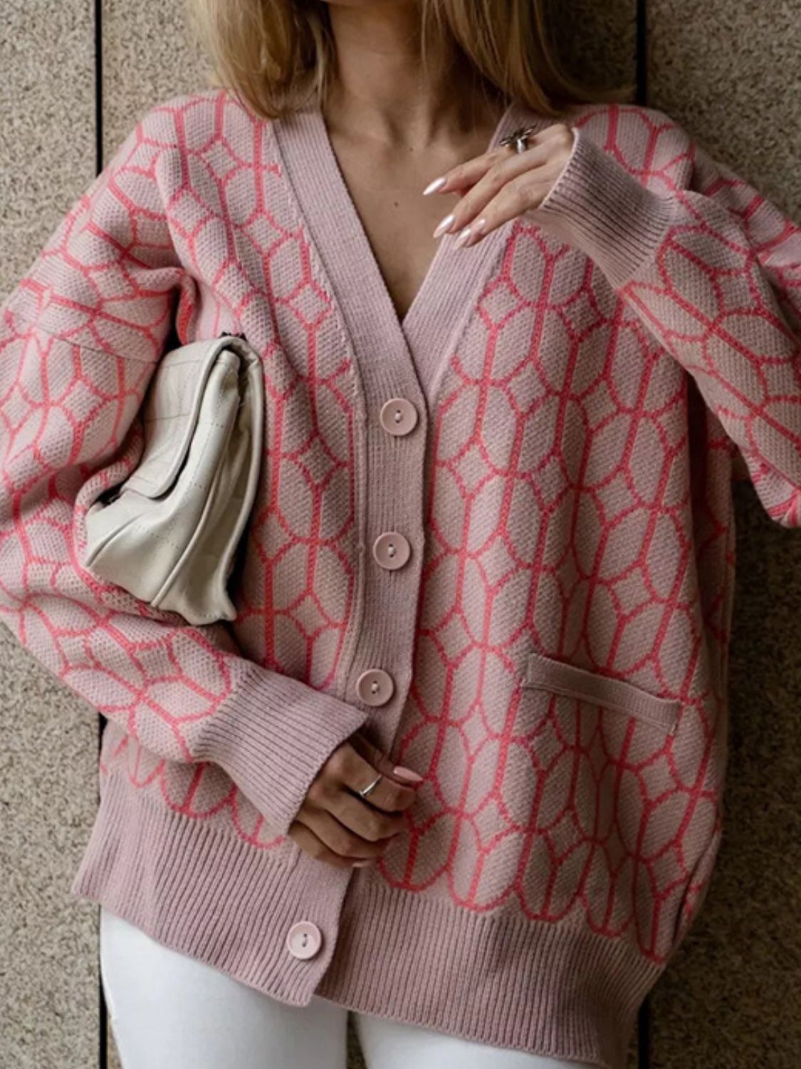 Button Up Long Sleeve Cardigan - Loulou Boutique