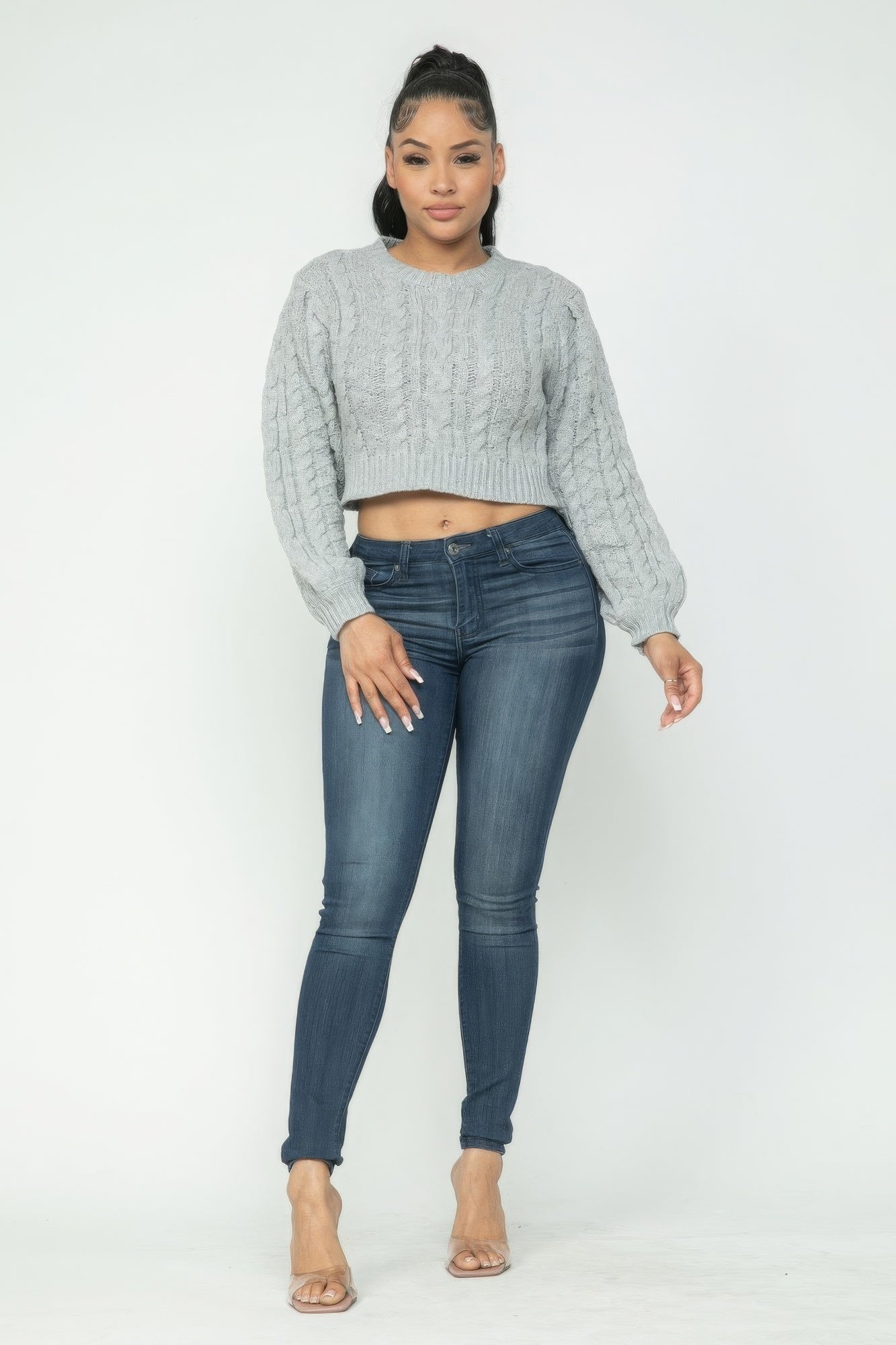 Cable Pullover Top - Loulou Boutique