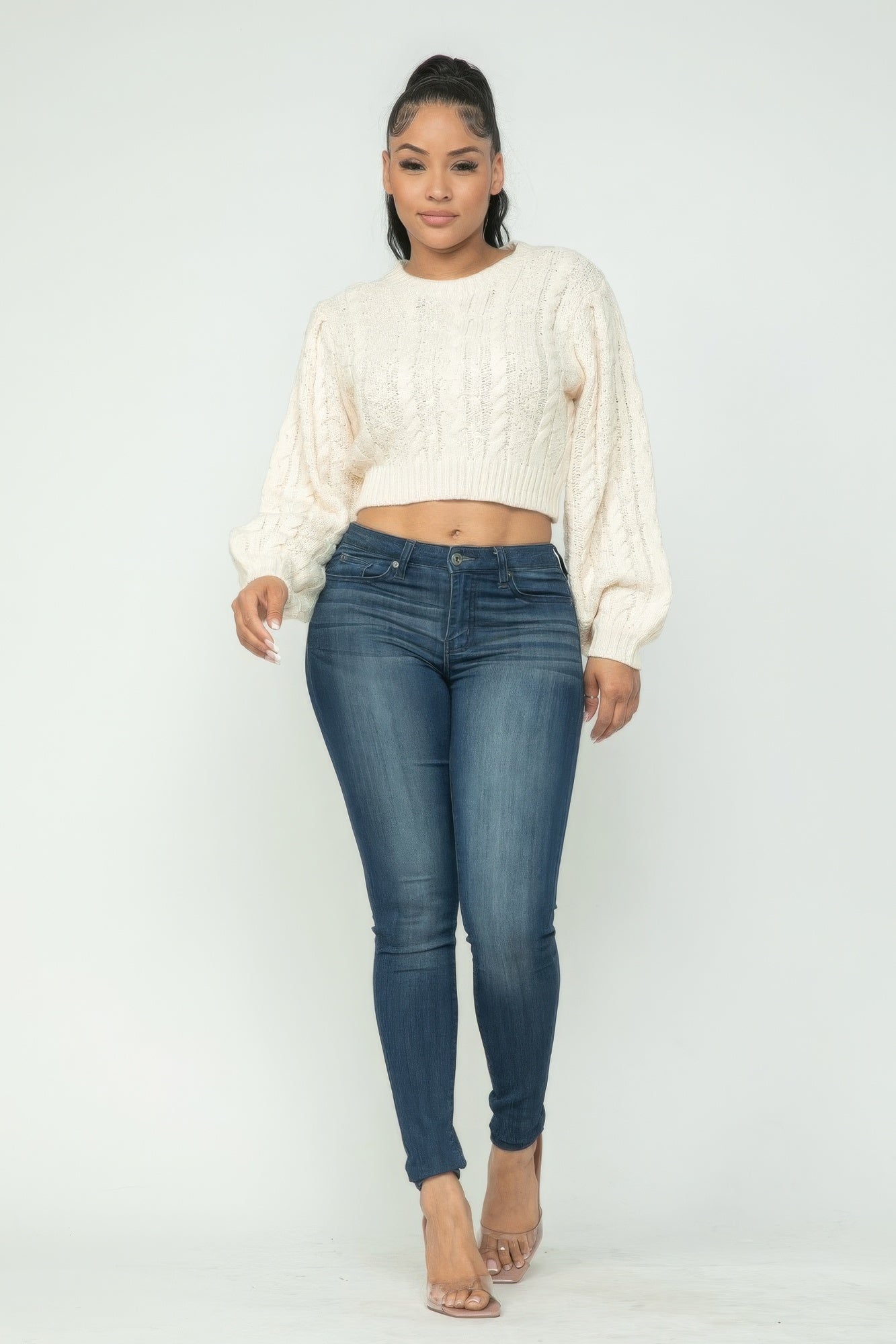 Cable Pullover Top - Loulou Boutique