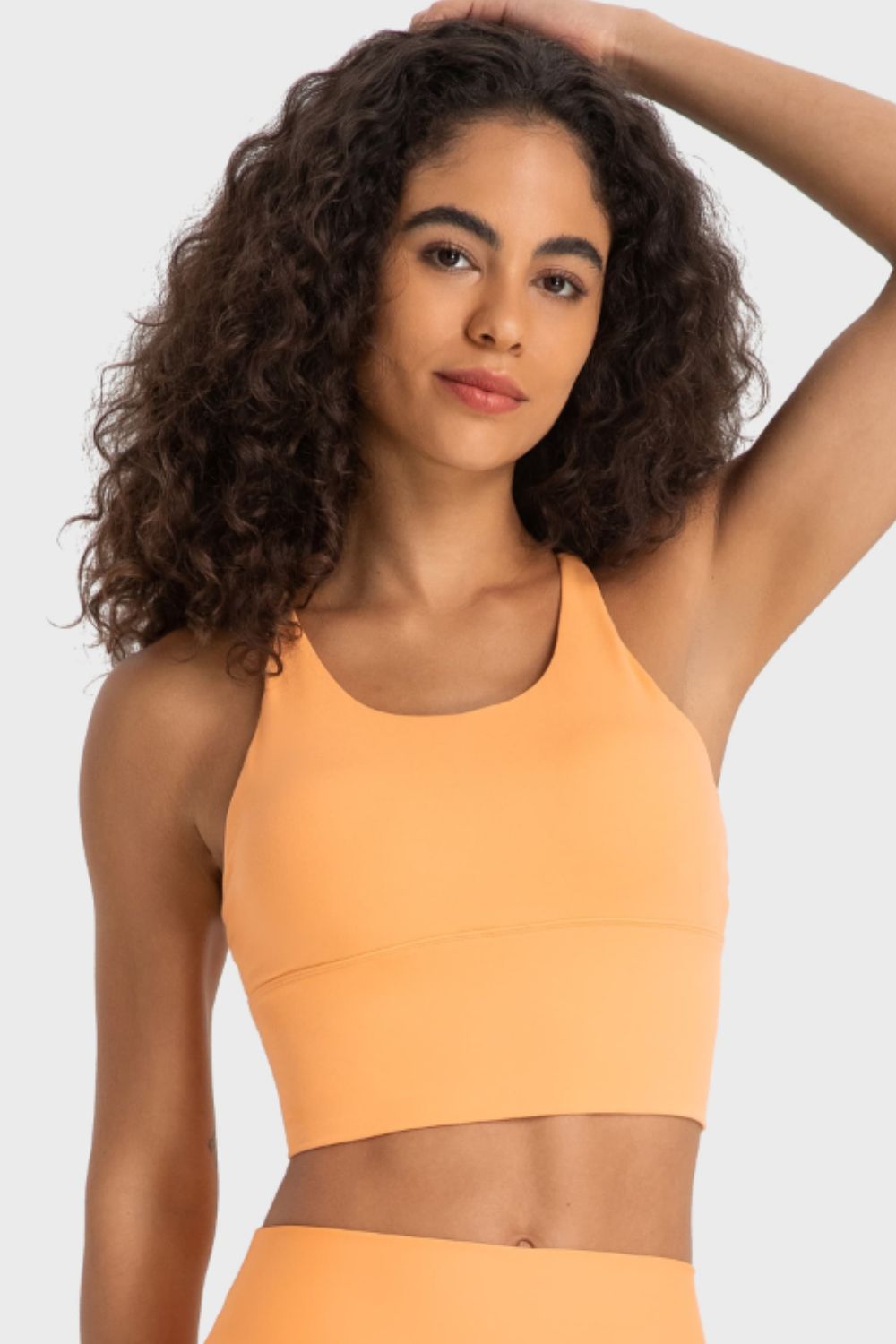 Crisscross Back Ladder Detail Sports Bra - Loulou Boutique