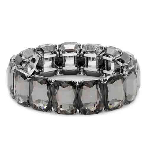 Crystal Stone Stretch Bracelet - Loulou Boutique