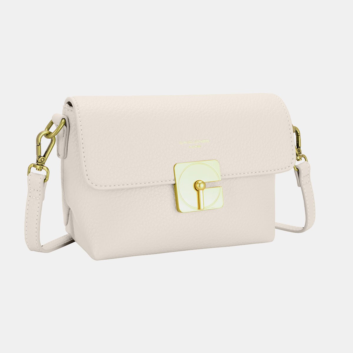 David Jones PU Leather Crossbody Bag - Loulou Boutique