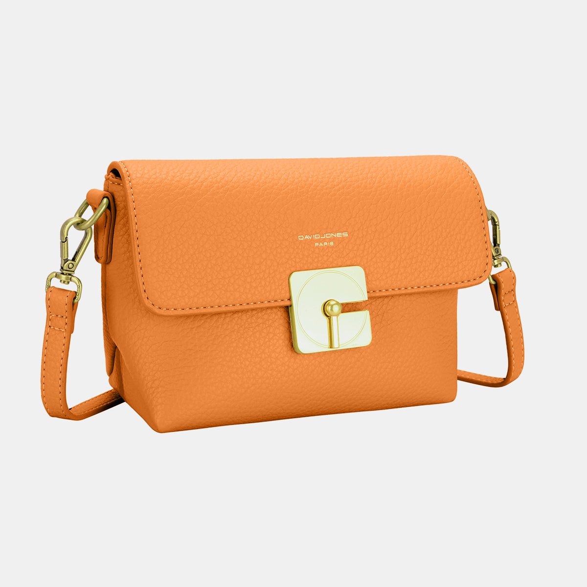 David Jones PU Leather Crossbody Bag - Loulou Boutique