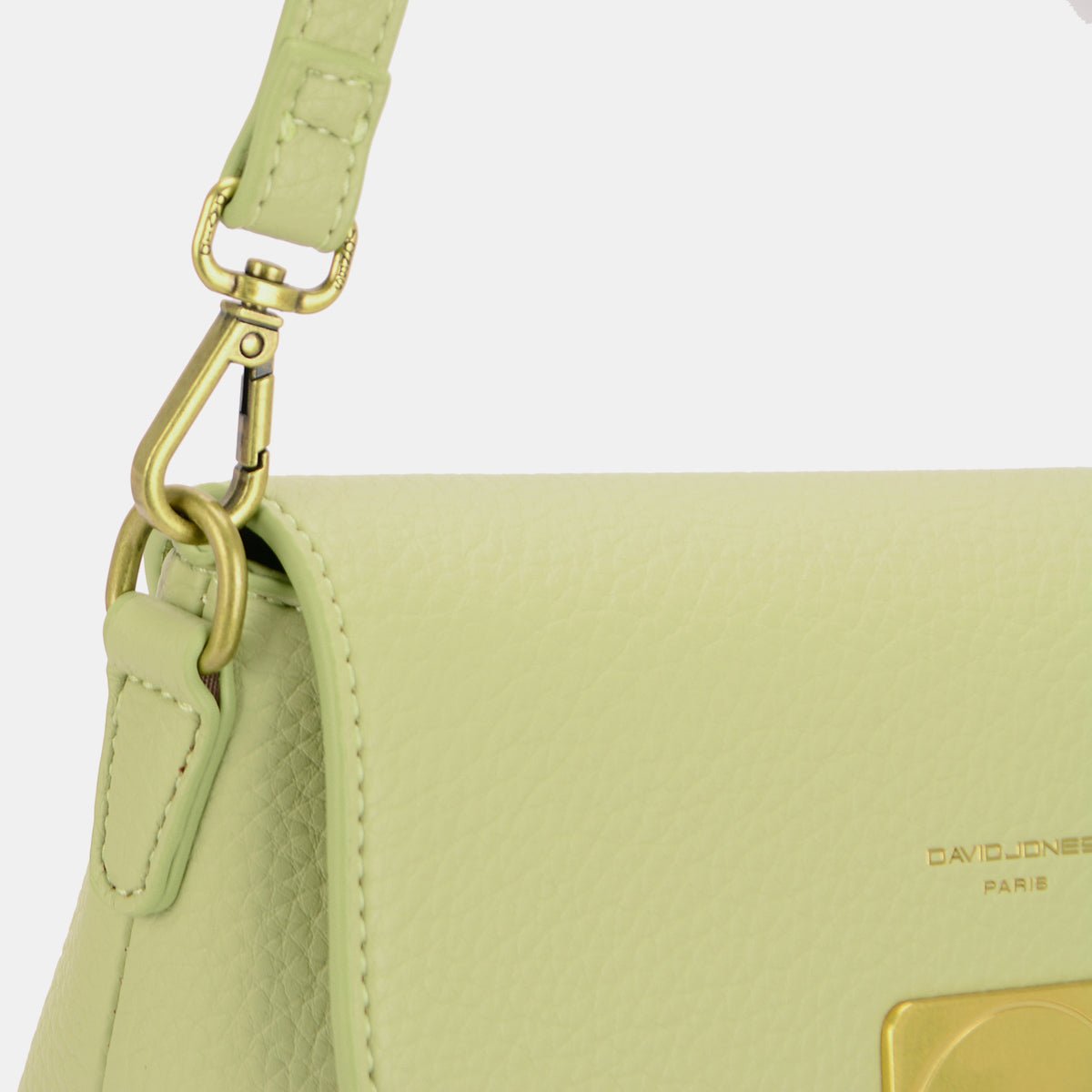 David Jones PU Leather Crossbody Bag - Loulou Boutique