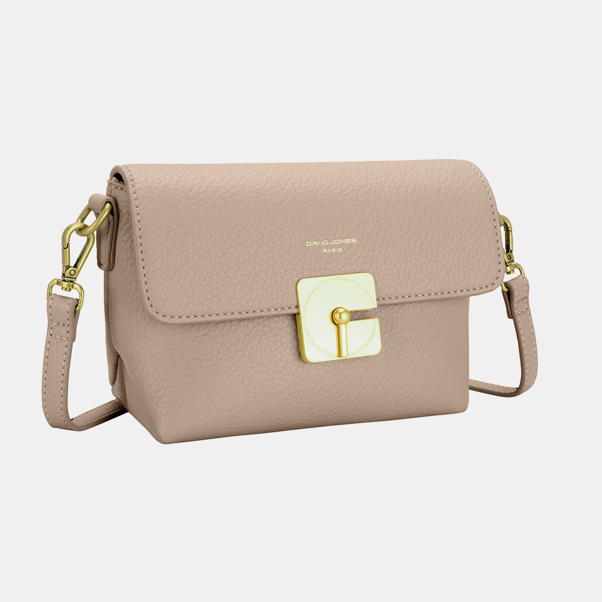 David Jones PU Leather Crossbody Bag - Loulou Boutique