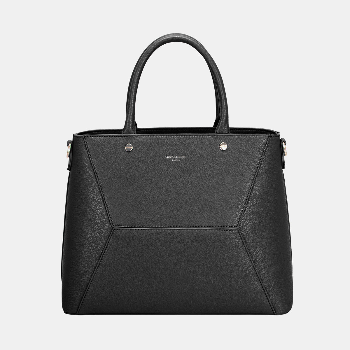 David Jones PU Leather Handbag - Loulou Boutique