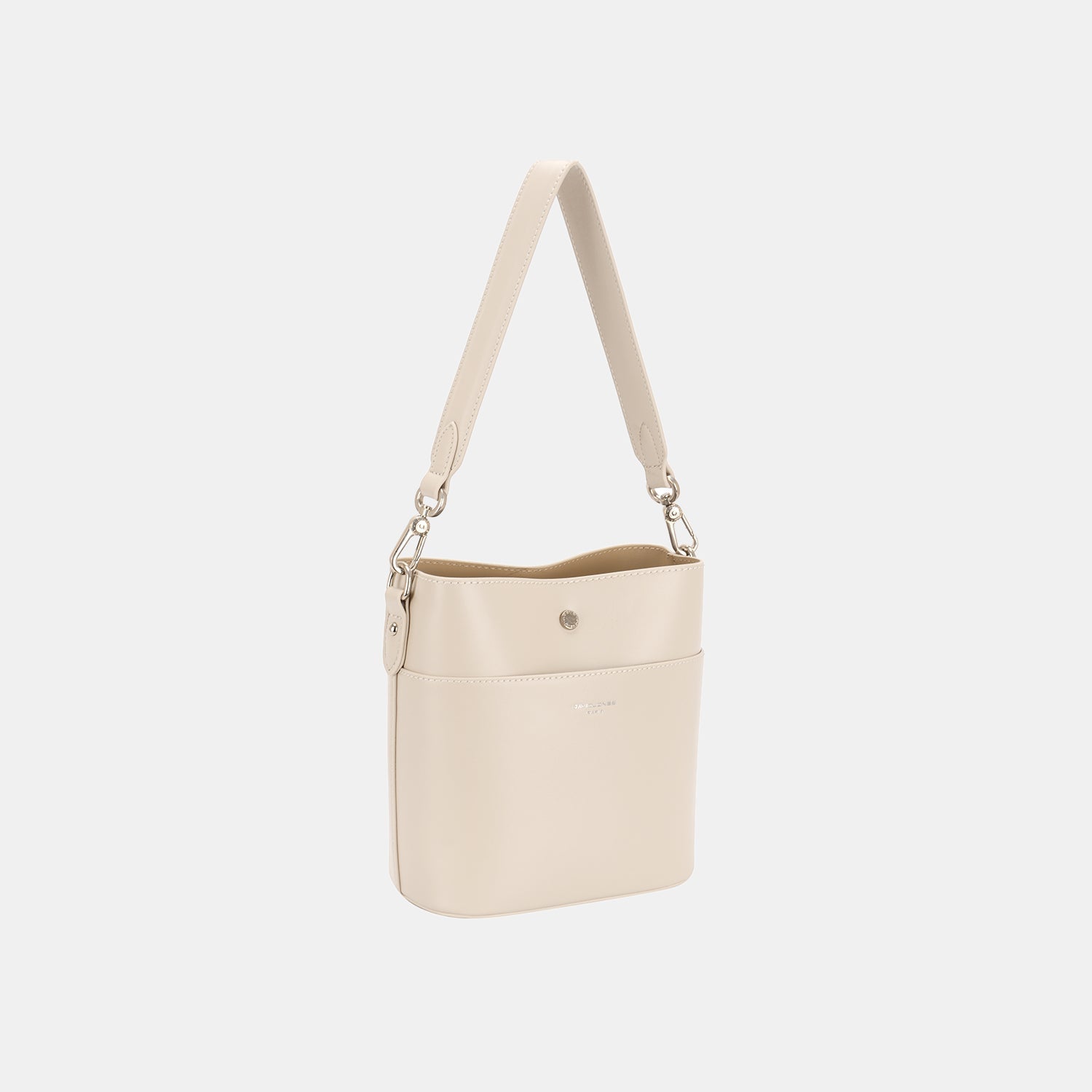 David Jones PU Leather Shoulder Bag - Loulou Boutique