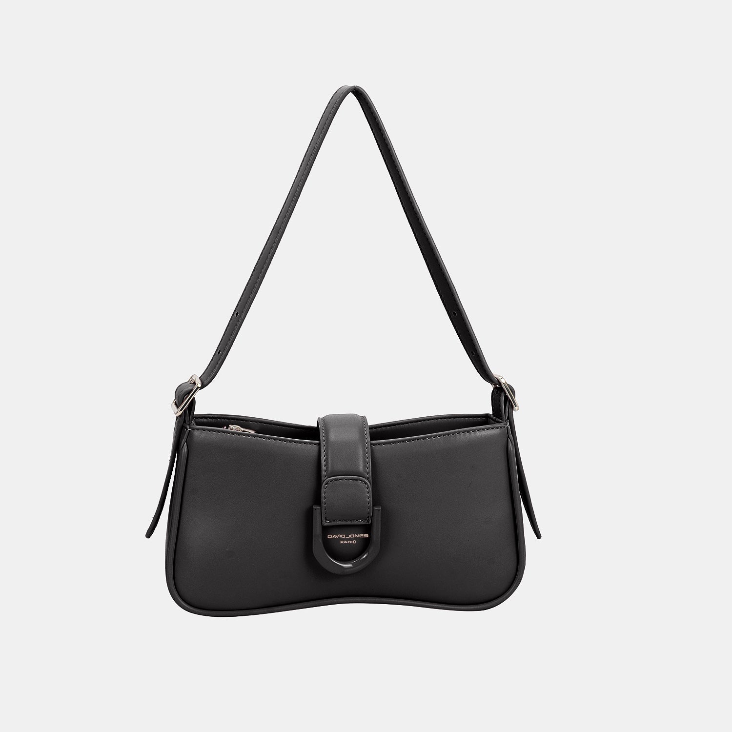 David Jones PU Leather Shoulder Bag - Loulou Boutique