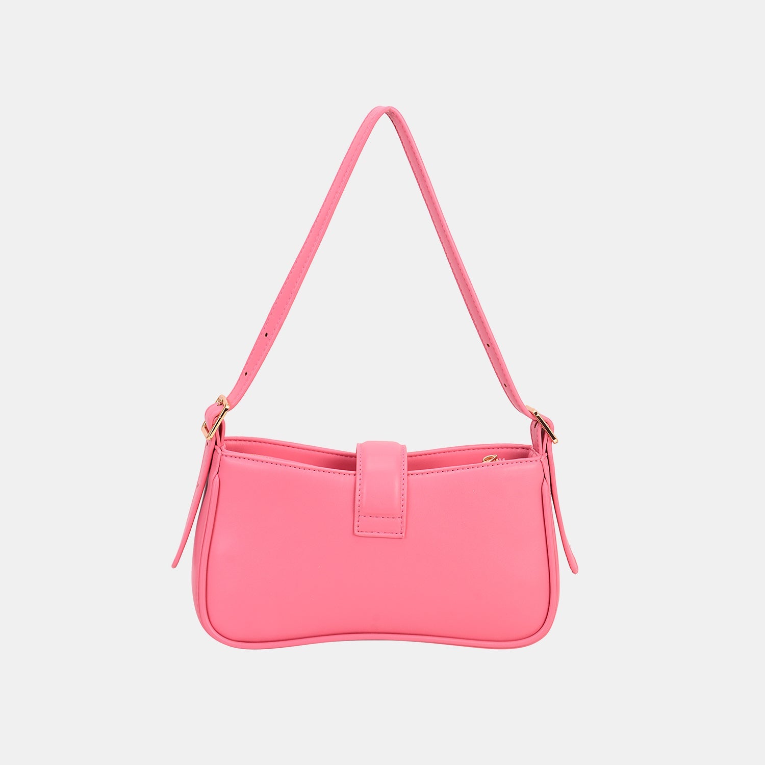 David Jones PU Leather Shoulder Bag - Loulou Boutique