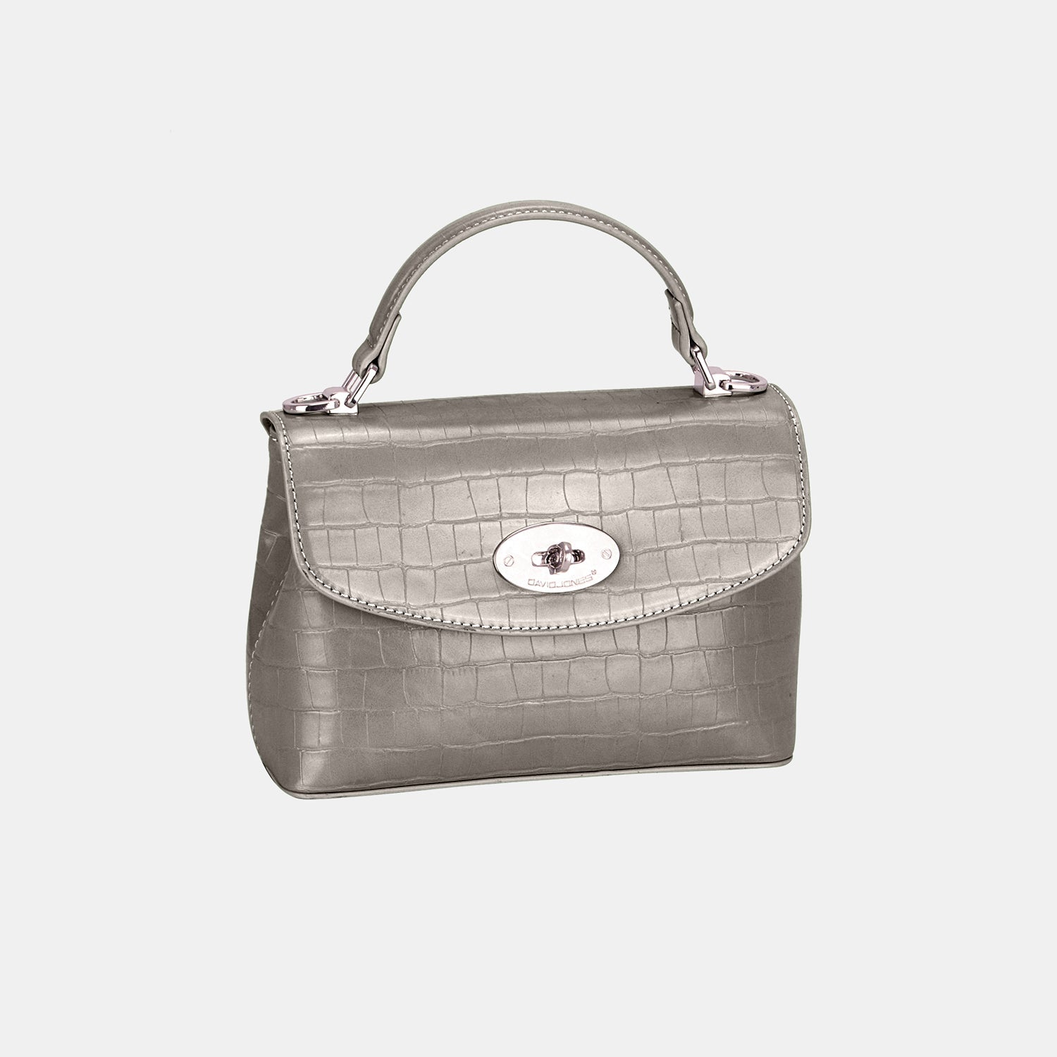 David Jones Texture PU Leather Handbag - Loulou Boutique