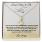 Dear Mom - to - Be Custom Captivating Beauty Necklace - Loulou Boutique