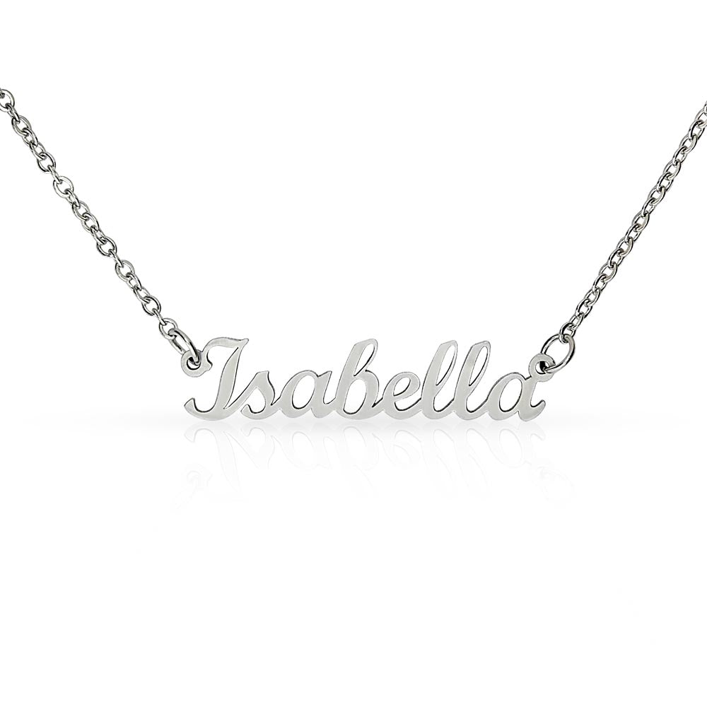 Elegance in Script: Personalized Name Necklace - Loulou Boutique