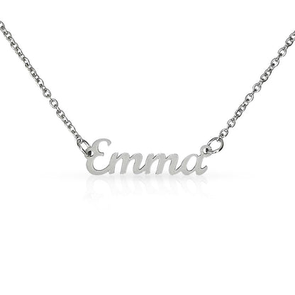 Elegance in Script: Personalized Name Necklace - Loulou Boutique