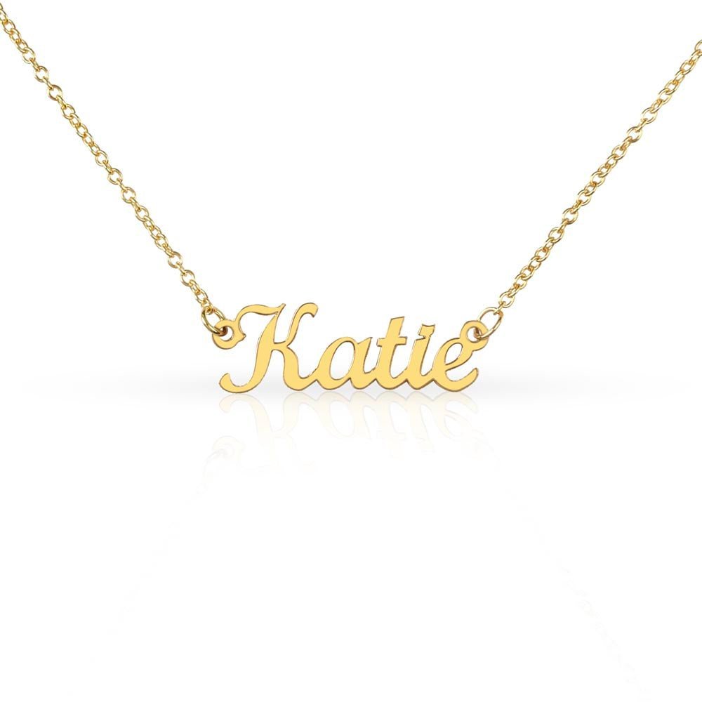 Elegance in Script: Personalized Name Necklace - Loulou Boutique