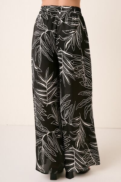 Mittoshop Printed Wide Leg Pants